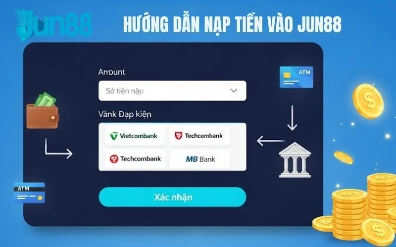 Hướng Dẫn Nạp Tiền Vào Jun88